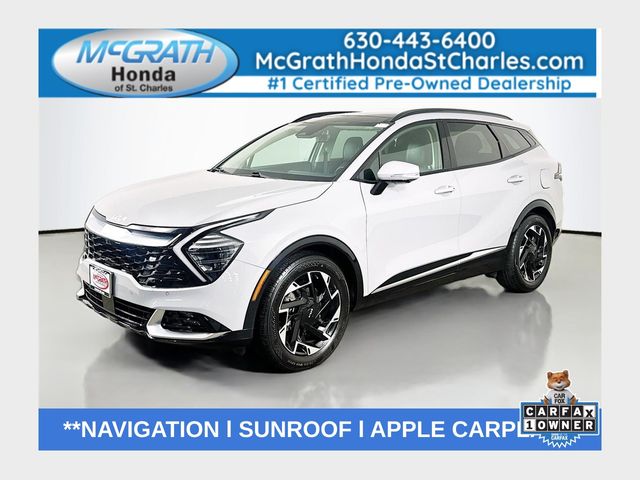 Wolf Gray 2023 Kia Sportage SX Prestige FWD SUV / Crossover Front-Wheel Drive 8-Speed Automatic