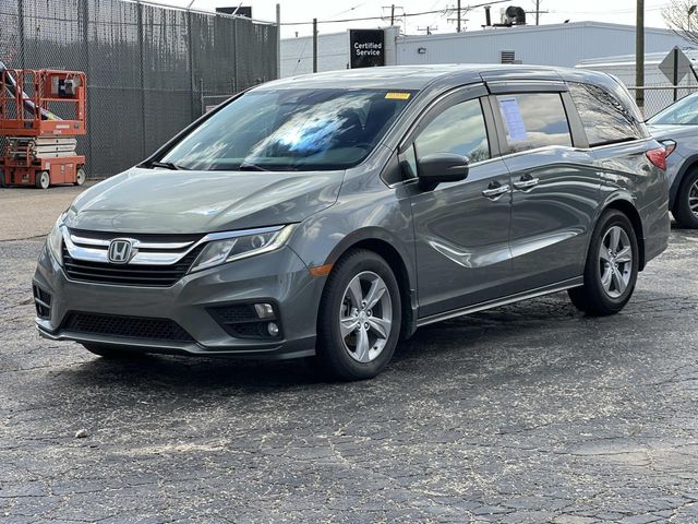 Gray 2018 Honda Odyssey EX-L FWD Minivan Front-Wheel Drive 9-Speed Automatic