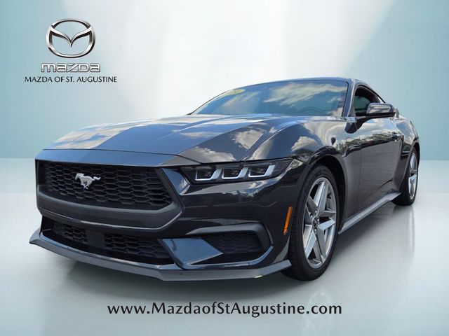 Gray Metallic 2024 Ford Mustang Coupe Rear-Wheel Drive Automatic