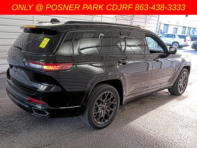2025 Diamond Black Jeep Grand Cherokee L Summit 4X4 SUV