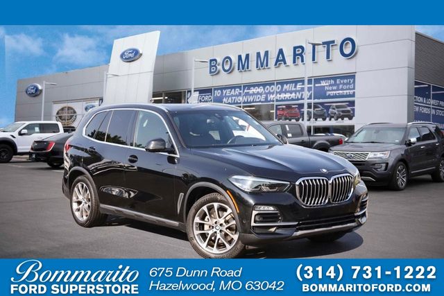 Black Sapphire Metallic 2021 BMW X5 SUV / Crossover All-Wheel Drive 8-Speed Automatic