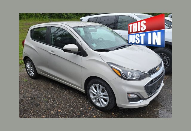 Toasted Marshmallow Metallic 2021 Chevrolet Spark Hatchback Front-Wheel Drive Continuously Variable Transmission