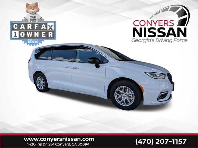 Bright White Clearcoat 2024 Chrysler Pacifica Minivan Front-Wheel Drive 9-Speed Automatic