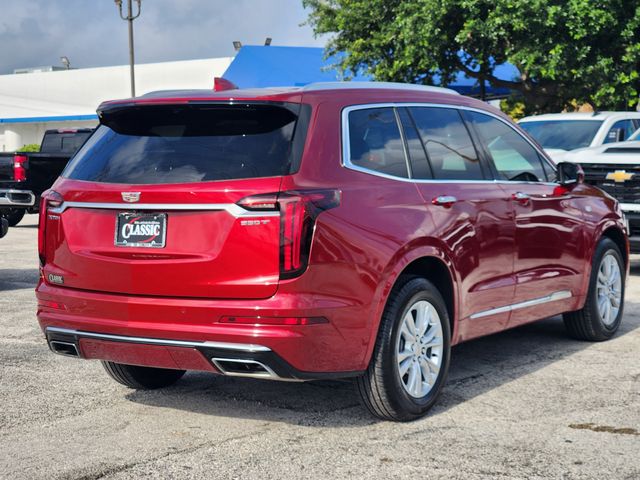 2024 Cadillac XT6 Luxury Red at Texan Dodge Chrysler Jeep Ram