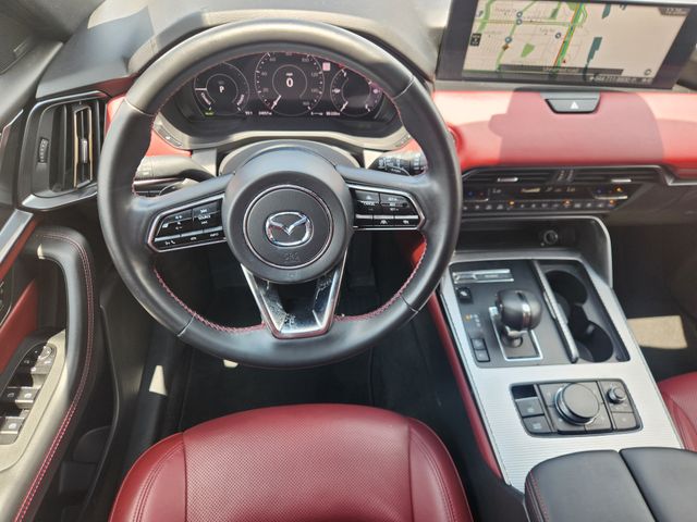 2025 Mazda CX-70 PHEV Premium Plus White at DeMontrond Mazda