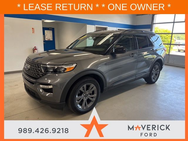 Gray Metallic 2024 Ford Explorer SUV / Crossover All-Wheel Drive Automatic