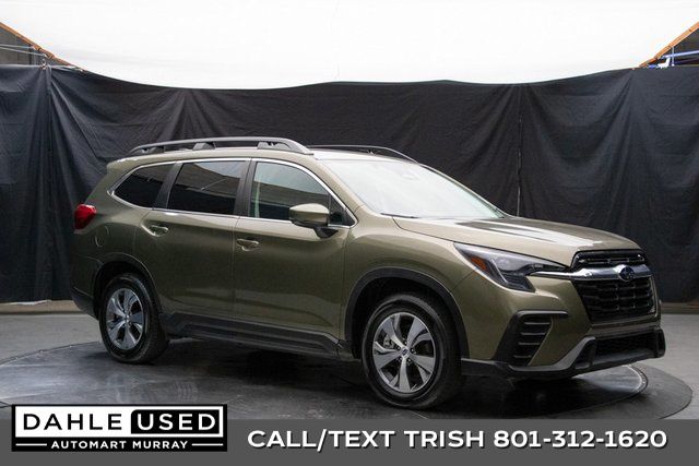 Green Metallic 2024 Subaru Ascent Premium 7-Passenger AWD SUV / Crossover All-Wheel Drive Continuously Variable Transmission