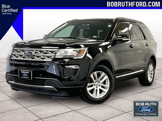 2018 Ford Explorer XLT Black at Subaru and VW of Moon Township