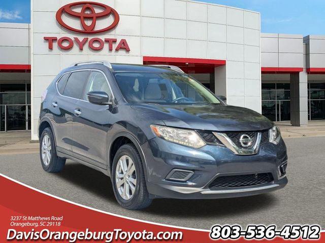 2016 Nissan Rogue SV Blue at Coastal Chevrolet Cadillac