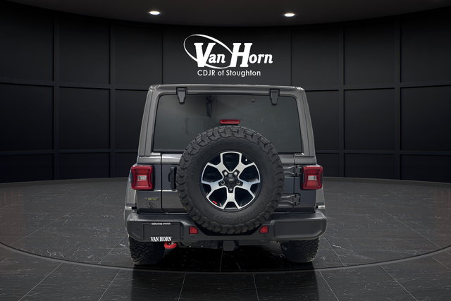 Used 2021 Granite Crystal Metallic Clearcoat Jeep Unlimited Rubicon image 13