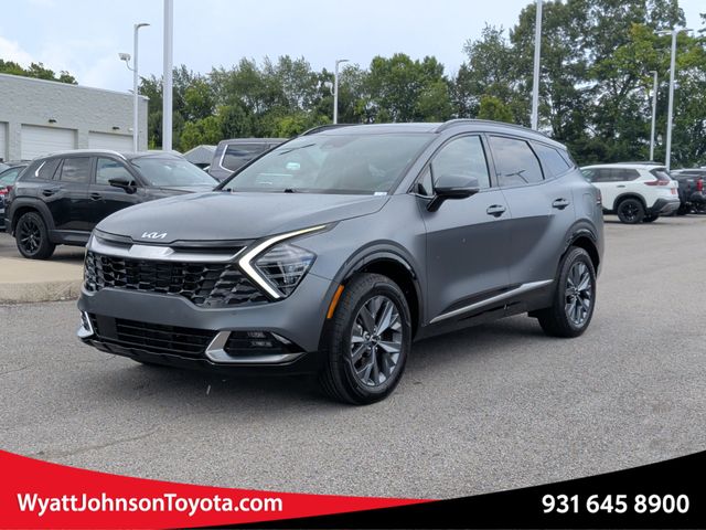 Shadow Matte Gray 2025 Kia Sportage Hybrid SUV / Crossover All-Wheel Drive 6-Speed Automatic