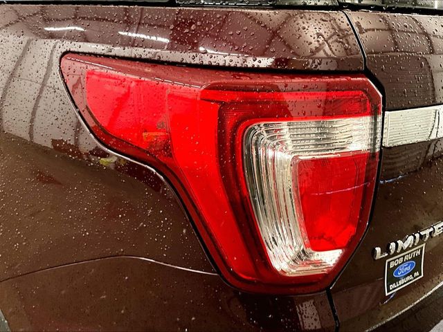 2018 Ford Explorer Limited Red at John Sisson Motors