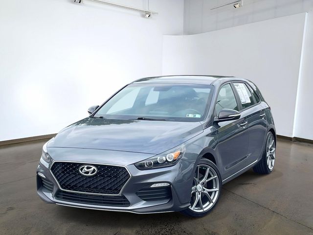 Summit Gray 2019 Hyundai Elantra GT Hatchback Front-Wheel Drive 6-Speed Manual