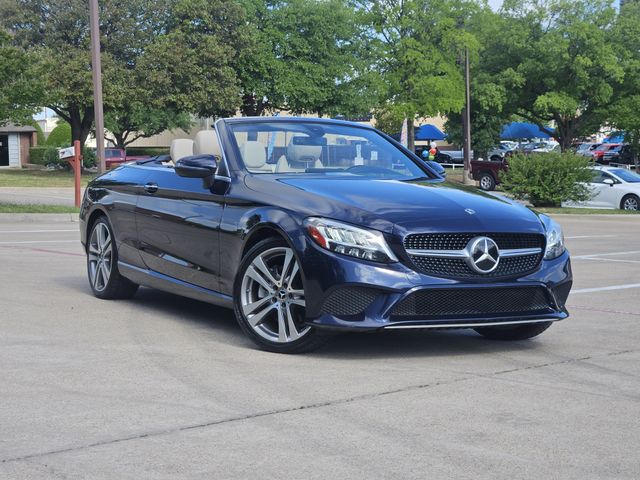 Blue 2019 Mercedes-Benz C-Class C 300 Cabriolet RWD Convertible Rear-Wheel Drive 9-Speed Automatic