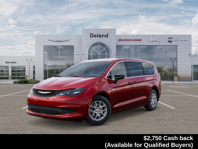 Red Hot Pearlcoat 2026 Chrysler Voyager Minivan Front-Wheel Drive 9-Speed Automatic