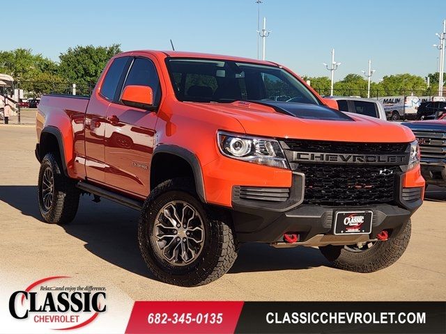 Crush 2022 Chevrolet Colorado ZR2 Extended Cab 4WD Pickup Truck Four-Wheel Drive 6-Speed Automatic