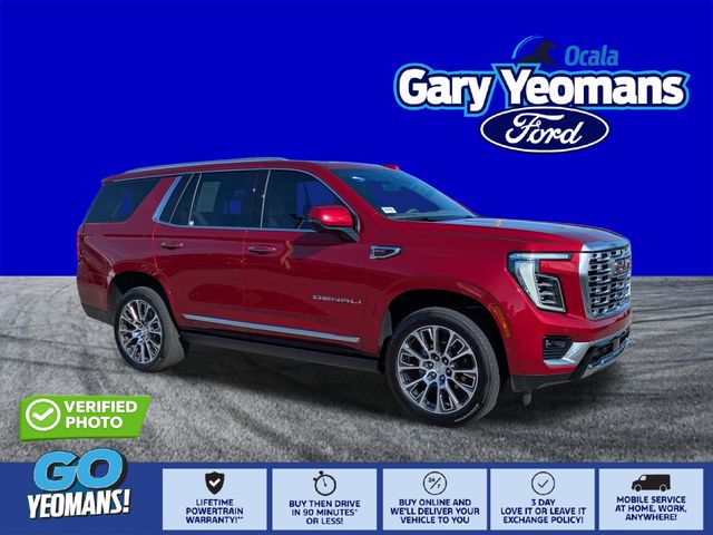 Volcanic Red 2025 GMC Yukon SUV / Crossover Four-Wheel Drive