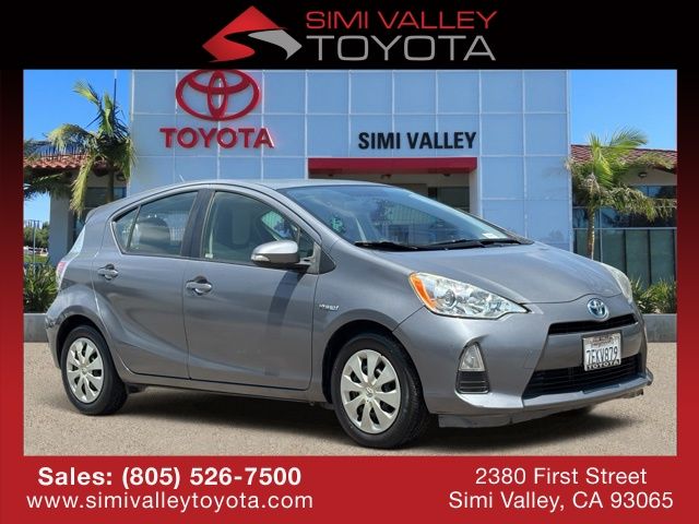 Magnetic Gray Metallic 2014 Toyota Prius c Hatchback Front-Wheel Drive Continuously Variable Transmission