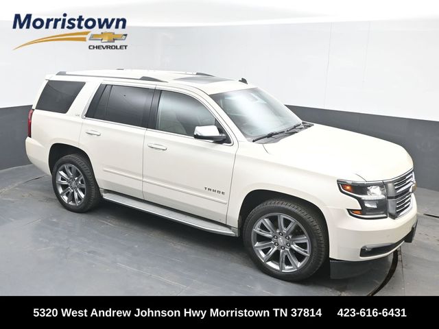 White Diamond Clearcoat 2015 Chevrolet Tahoe SUV / Crossover Four-Wheel Drive 6-Speed Automatic Overdrive