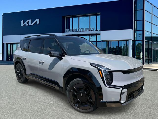 Wolf Gray/Ebony Black Roof 2026 Kia EV9 SUV / Crossover All-Wheel Drive 1-Speed Automatic