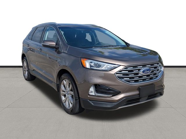 2019 Ford Edge Titanium Gray at Classic Chevrolet Galveston