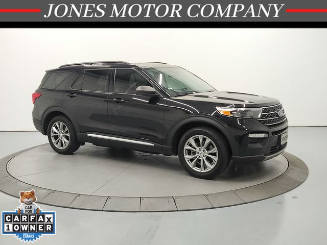 Black Metallic 2023 Ford Explorer SUV / Crossover Rear-Wheel Drive Automatic