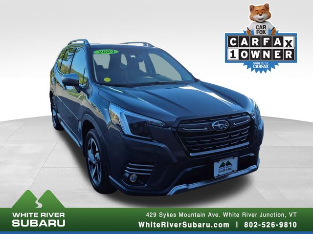 Gray Metallic 2024 Subaru Forester SUV / Crossover All-Wheel Drive Continuously Variable Transmission