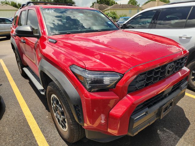 2025 Toyota 4Runner i-FORCE MAX Hybrid TRD Off Road Premium Red at Don McGill Toyota