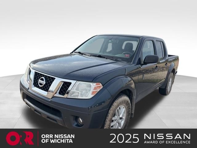Arctic Blue Metallic 2019 Nissan Frontier SV V6 Crew Cab RWD Pickup Truck 4X2 5-Speed Automatic Overdrive