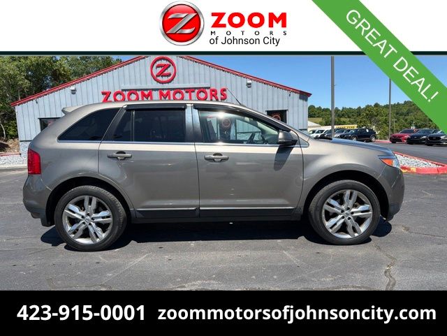 Mineral Gray Metallic 2014 Ford Edge Limited AWD SUV / Crossover All-Wheel Drive 6-Speed Automatic