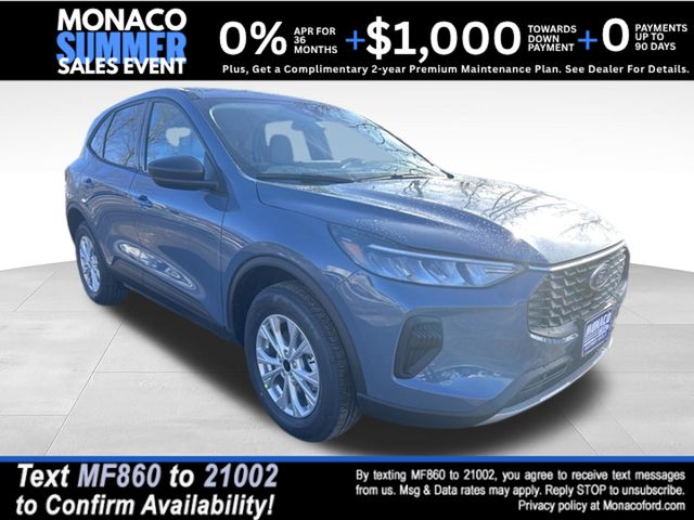 Vapor Blue Metallic 2026 Ford Escape SUV / Crossover All-Wheel Drive 8-Speed Automatic