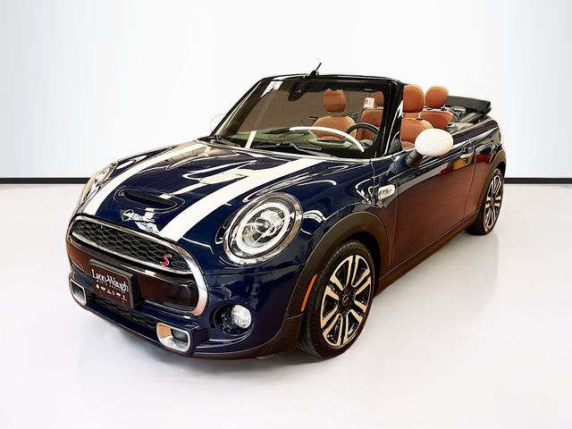 Blue 2019 MINI Cooper Convertible Front-Wheel Drive Automatic