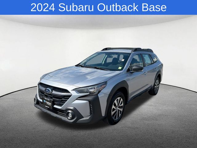 Ice Silver Metallic 2024 Subaru Outback SUV / Crossover All-Wheel Drive Continuously Variable Transmission