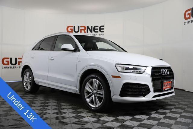 Glacier White 2018 Audi Q3 SUV / Crossover All-Wheel Drive 6-Speed Automatic