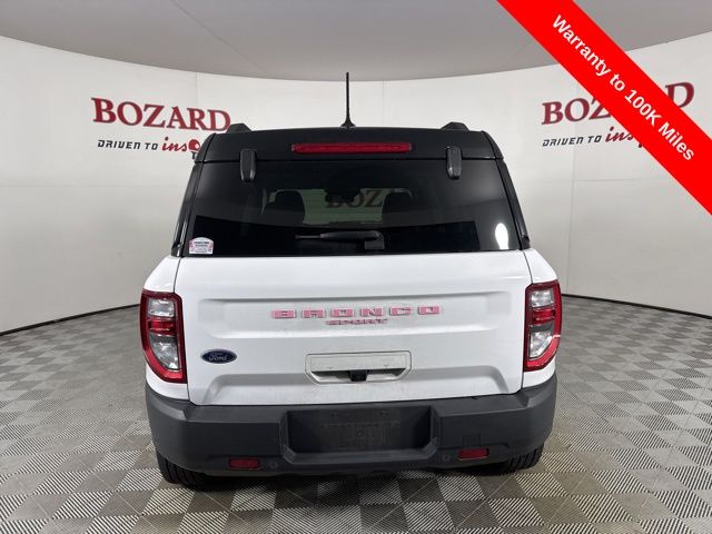 2023 Oxford White Ford Bronco Sport Outer Banks 4X4 SUV