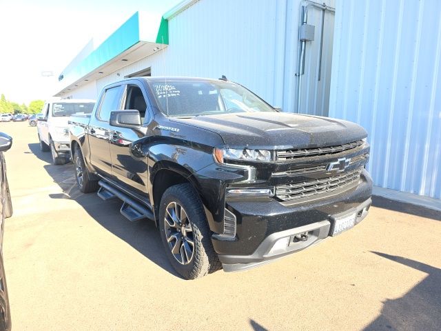 Black 2021 Chevrolet Silverado 1500 Pickup Truck Four-Wheel Drive 8-Speed Automatic
