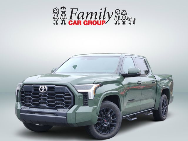 Army Green 2023 Toyota Tundra SR5 CrewMax Cab 4WD Pickup Truck Four-Wheel Drive Automatic