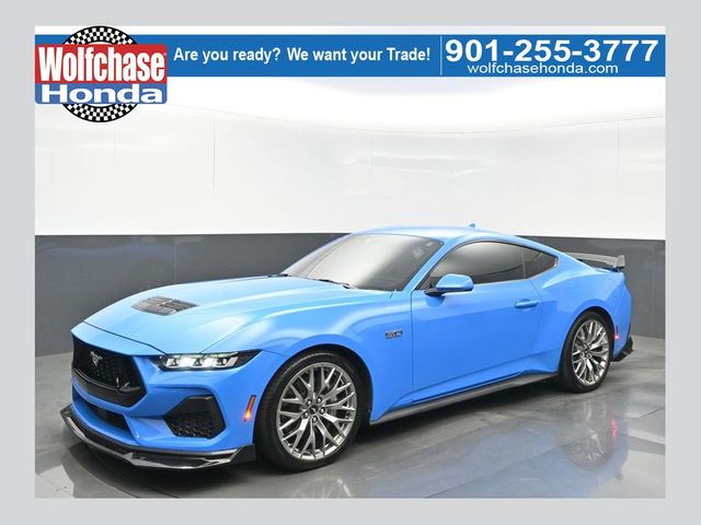 Grabber Blue Metallic 2024 Ford Mustang GT Premium Fastback RWD Coupe Rear-Wheel Drive Automatic