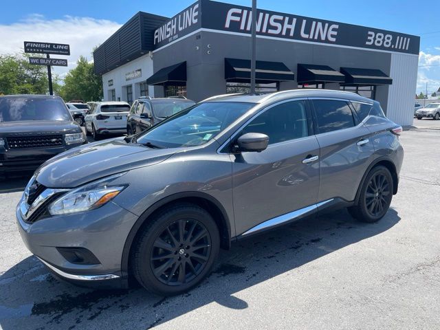 Gray 2018 Nissan Murano SUV / Crossover All-Wheel Drive Continuously Variable Transmission