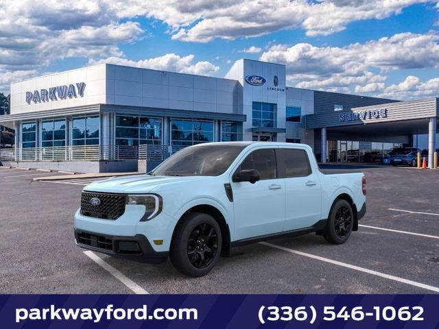 Light Blue 2026 Ford Maverick Pickup Truck All-Wheel Drive Continuously Variable Transmission