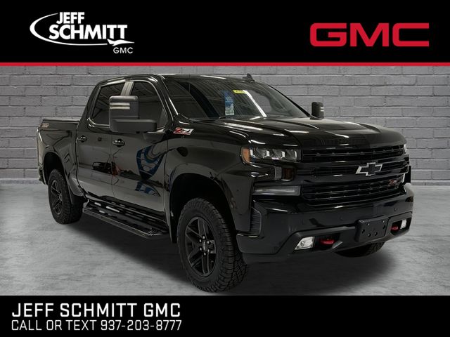 Black 2019 Chevrolet Silverado 1500 Pickup Truck Four-Wheel Drive 8-Speed Automatic