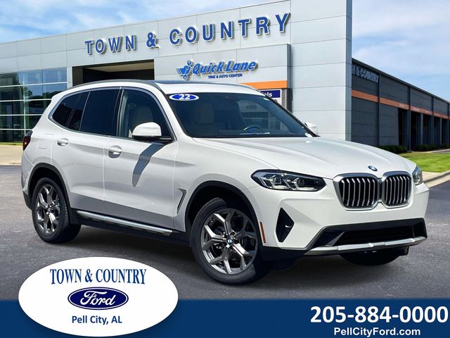 Alpine White 2022 BMW X3 sDrive30i RWD SUV / Crossover Rear-Wheel Drive 8-Speed Automatic