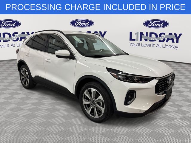 White Metallic 2023 Ford Escape SUV / Crossover All-Wheel Drive 8-Speed Automatic