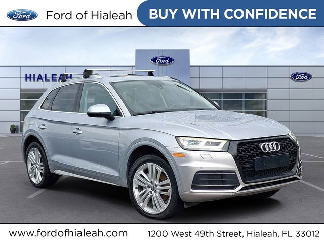 Silver Metallic 2019 Audi Q5 quattro Premium Plus 45 TFSI SUV / Crossover All-Wheel Drive 7-Speed Automatic