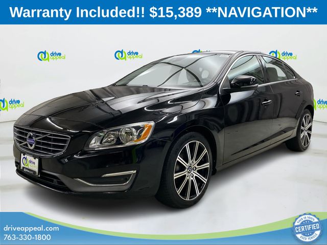 Onyx Black Metallic 2018 Volvo S60 Sedan All-Wheel Drive Automatic