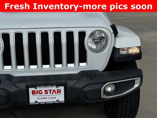 2020 Jeep Wrangler Unlimited Sahara White/off-white at DeMontrond Auto Country