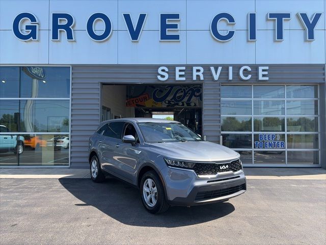 2023 Kia Sorento LX Silver at Rafferty Subaru