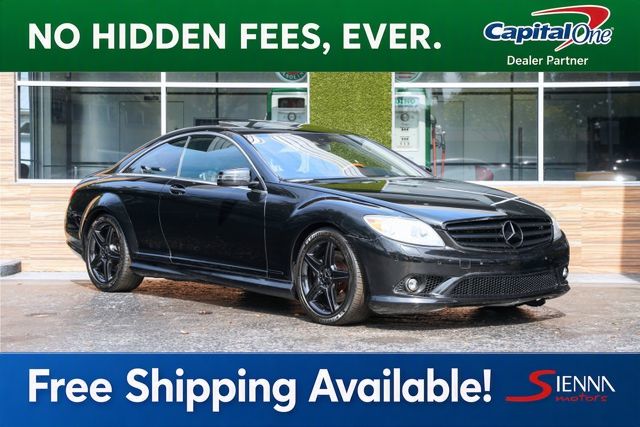 Black 2010 Mercedes-Benz CL-Class Coupe All-Wheel Drive Automatic