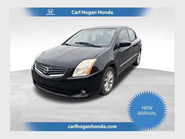 Super Black 2010 Nissan Sentra 2.0 SL Sedan Front-Wheel Drive Continuously Variable Transmission