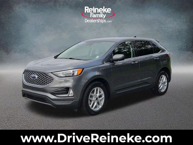 Gray Metallic 2024 Ford Edge SUV / Crossover All-Wheel Drive 8-Speed Automatic